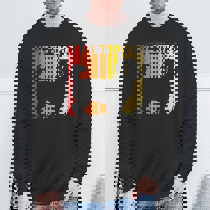 Maltipoo マルプー スウェットシャツ 高齢者への贈り物