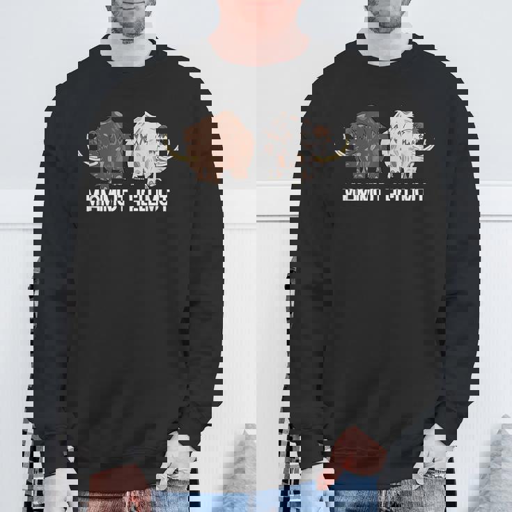 Mammut ヘルムート 石器時代 象 恐竜種 恐竜 スウェットシャツ 高齢者への贈り物