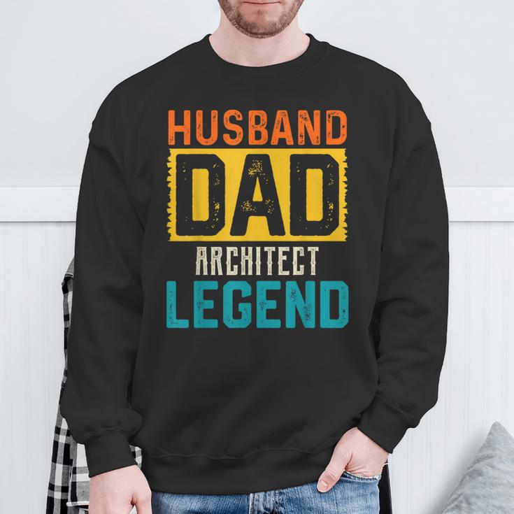 Marito Papà Architetto Leggenda Festa Del Papà Architetti Felpa Regalos para ancianos