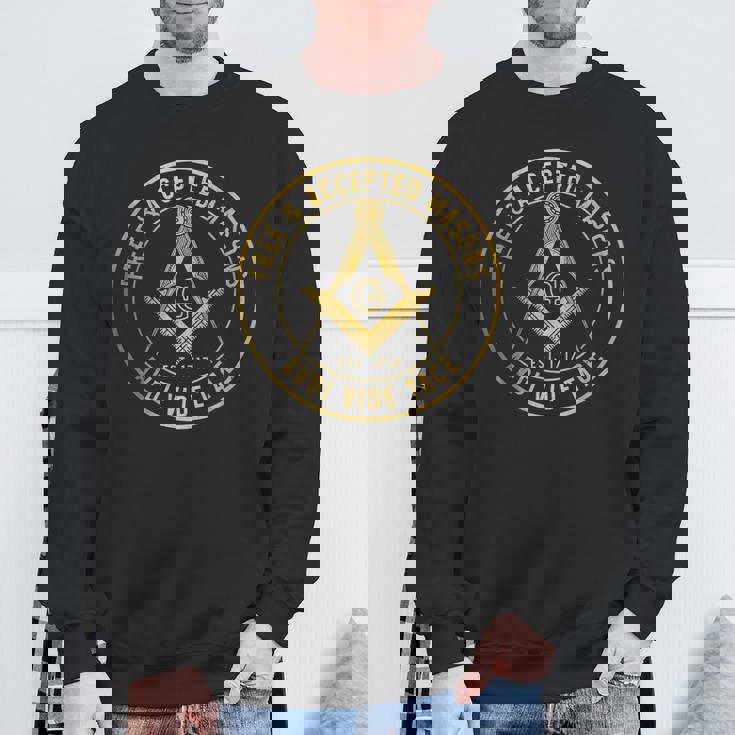 Mason Freemason フリーメイソン シンボル スクエア&コンパス シュライナー スウェットシャツ 高齢者への贈り物