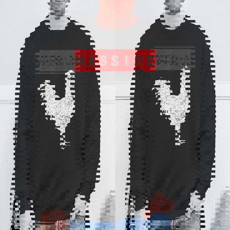 Massive Cock Big Dick Energy スウェットシャツ 高齢者への贈り物