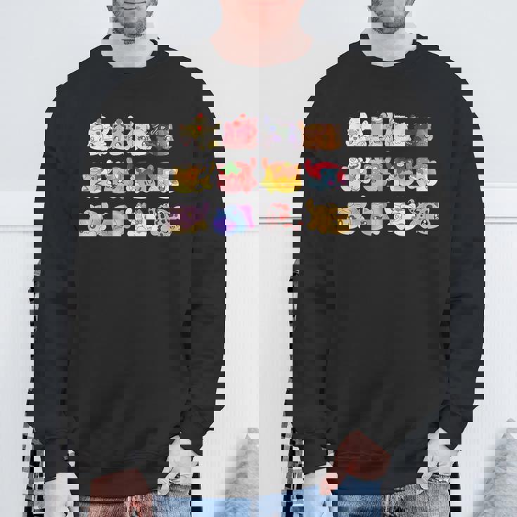 Meemeow 猫 ぬいぐるみ スウェットシャツ 高齢者への贈り物