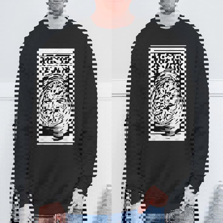 Meister Of Work 車用スタンスホイールのベストプロジェクト スウェットシャツ 高齢者への贈り物