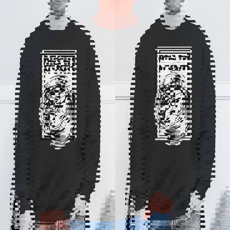 Meister Of Work 車用スタンスホイールのベストプロジェクト スウェットシャツ 高齢者への贈り物