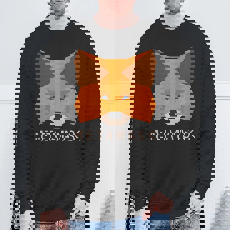 Metamask Fox 安全な暗号財布 Altcoin トークン交換 スウェットシャツ 高齢者への贈り物