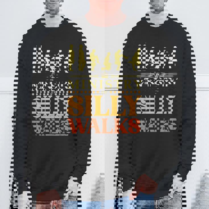 Ministry Ofilly Walks おもしろコメディ スウェットシャツ 高齢者への贈り物