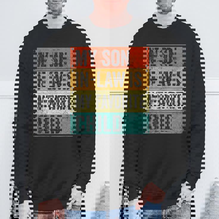 Myon In Law Is My Favorite Child 父の日 スウェットシャツ 高齢者への贈り物