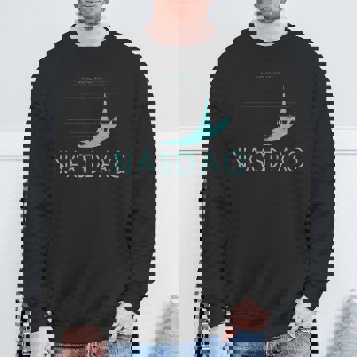 Nasdaq American Technology Index、証券取引所、金融 スウェットシャツ 高齢者への贈り物