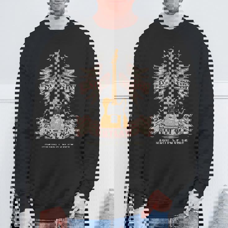 Nashville Guitar Player 6弦アウトロー スウェットシャツ 高齢者への贈り物