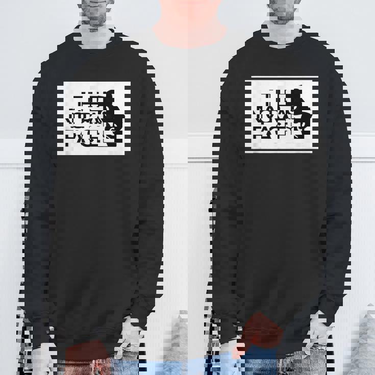 The Nora Face ザ・ノラ・フェイス『ノラネコさん』猫 ハチワレ パロディ ゆるくて かわいい 面白 スウェットシャツ 高齢者への贈り物