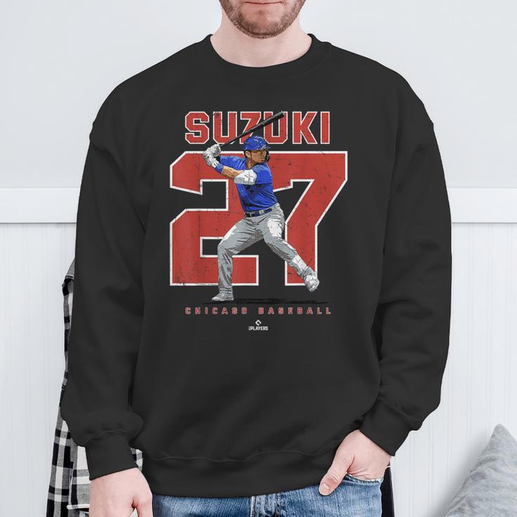 Number And Portraiteiyauzuki Chicago Mlbpa スウェットシャツ 高齢者への贈り物