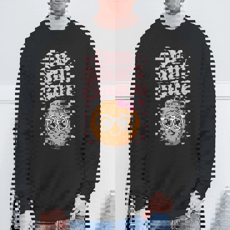 One Smart Cookie Chocolate Chip Cookie Sweatshirt Gifts for Old Men One Smart Cookie Chocolate Chip Cookie Sweatshirt Gifts for Old Men