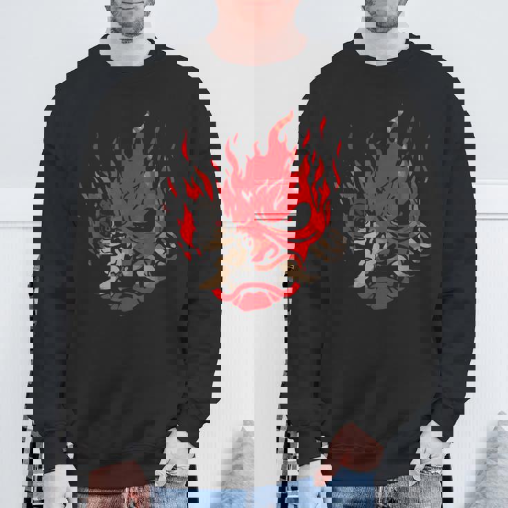 Onicyborg Cyberpunk スウェットシャツ 高齢者への贈り物