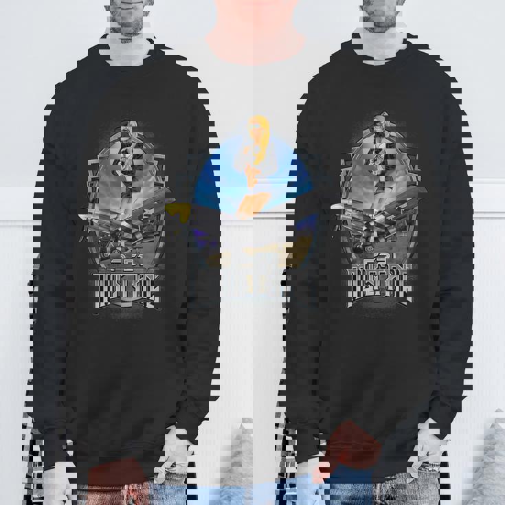 P-51 ムスタング 北米航空ビンテージファイター スウェットシャツ 高齢者への贈り物