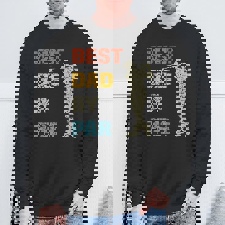 メンズ Par Golf Best Dad スウェットシャツ 高齢者への贈り物