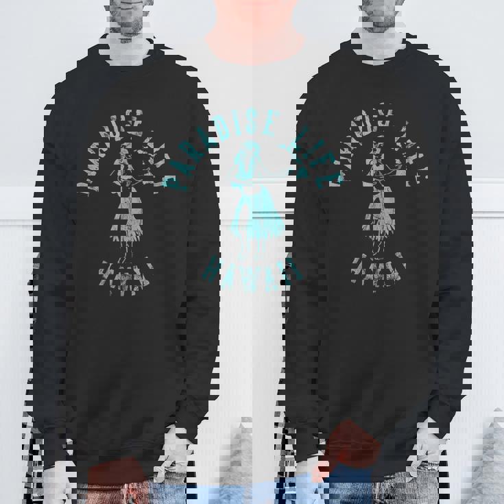 Paradise Life ハワイアロハフラガール ヴィンテージスタイル スウェットシャツ 高齢者への贈り物