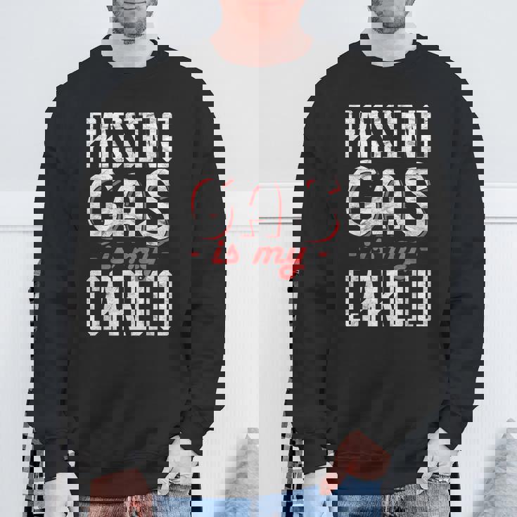 Passing Gas Is My Cardio 麻酔科医 スウェットシャツ 高齢者への贈り物