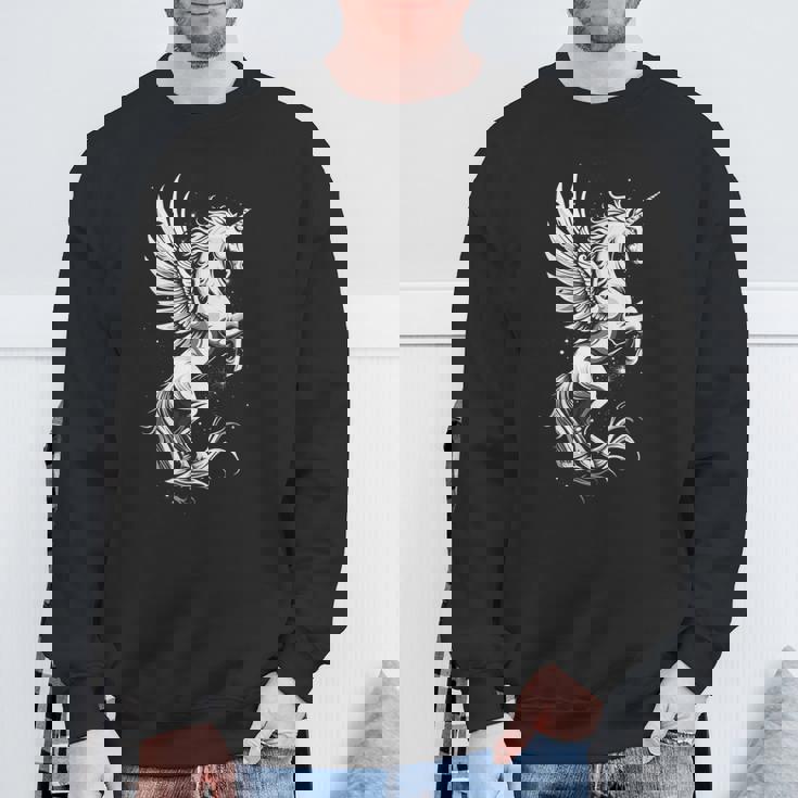 Pegasus ファニーグラフィックtシャツ スウェットシャツ 高齢者への贈り物