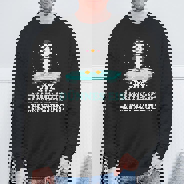 Penguin Penguin Costume Nightdressleep Sweatshirt Geschenke für alte Männer