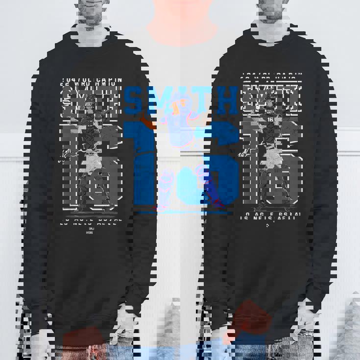 Player Number 2024 World Champion Willmith Los Angeles スウェットシャツ 高齢者への贈り物