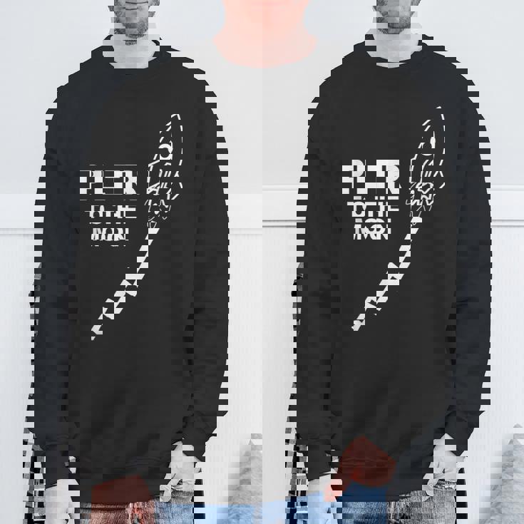 Pltr ギャングPltr ストック・トゥ・ザ・ムーン スウェットシャツ 高齢者への贈り物