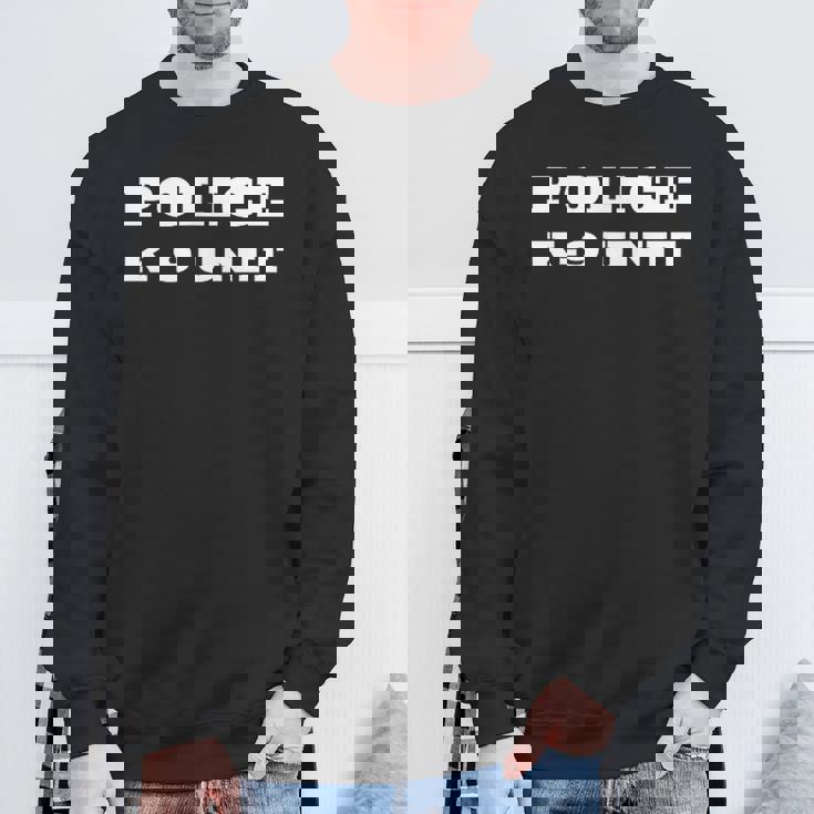 Police K-9 ユニットオンデューティーユニフォーム ドッグハンドラーチーム K9 オフィサー スウェットシャツ 高齢者への贈り物