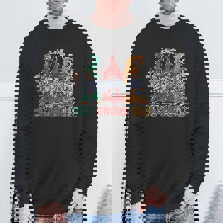 Poly Gnome Ials 数学のしゃれの代数学生 スウェットシャツ 高齢者への贈り物