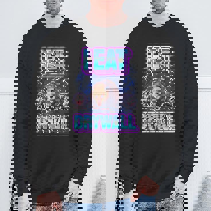 Possum I Eat Drywall スウェットシャツ 高齢者への贈り物