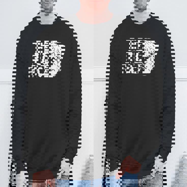 The Pug Face スウェットシャツ 高齢者への贈り物