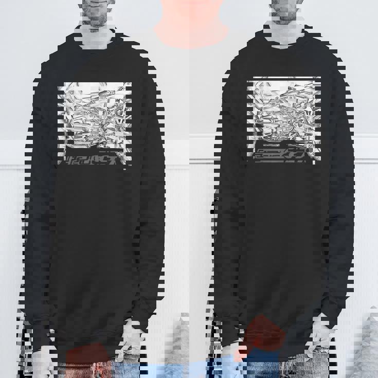 R 1200 Gsa ヴィンテージバイク アドベンチャー オートバイ スウェットシャツ 高齢者への贈り物