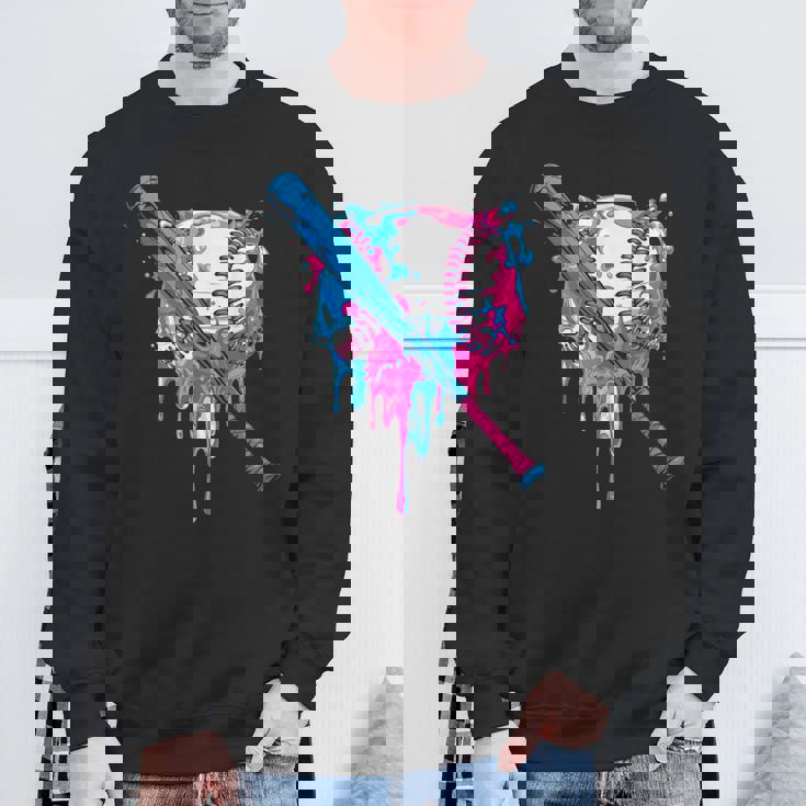 Respect The Drip Baseball Drip Boys Ice Cream Drip Youth Sweatshirt Gifts for Old Men