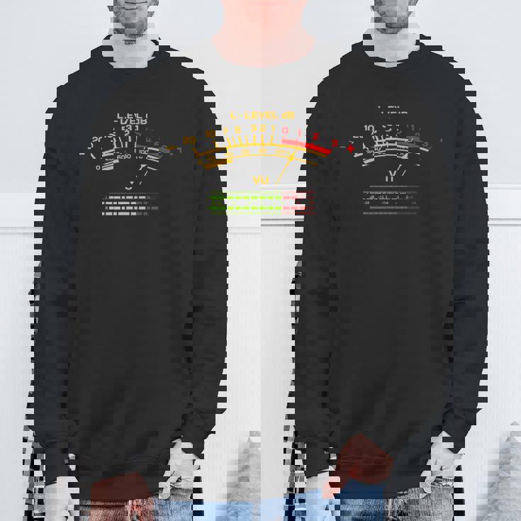 Retrou Meterintage Hi-Fi Audiotereo Musicound スウェットシャツ 高齢者への贈り物