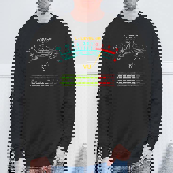 Retrou Meterintage Hi-Fi Audiotereo Musicound スウェットシャツ 高齢者への贈り物