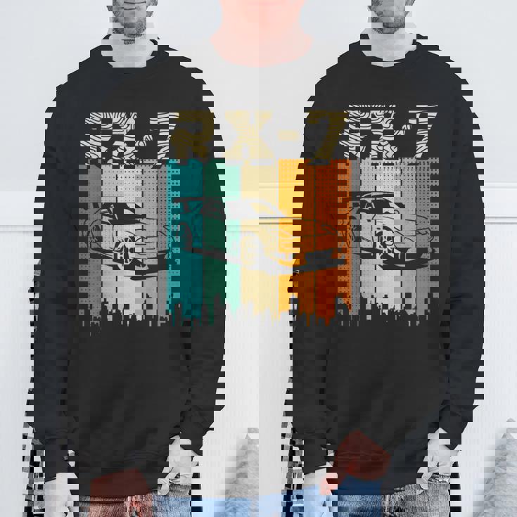 Rx-7 Jdm Japan モータースポーツ エフィニ日本スポーツカー ヴィンテージ スウェットシャツ 高齢者への贈り物