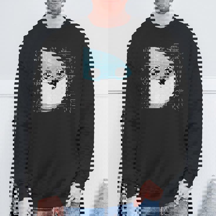 Sacabambaspis フィッシュ数学ミーム スウェットシャツ 高齢者への贈り物