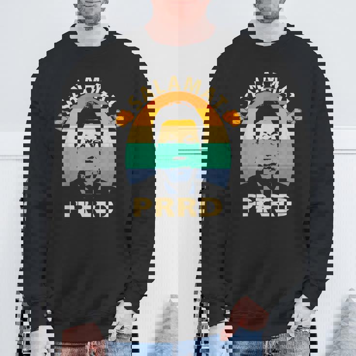 Salamat Prrd フィリピン ディゴン・ドゥテルテ大統領 ありがとう スウェットシャツ 高齢者への贈り物