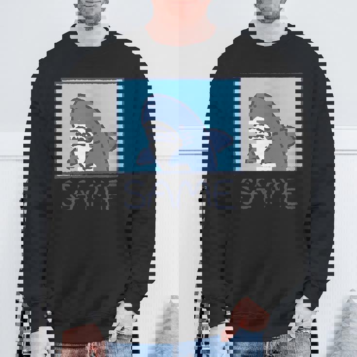 Same-サメ- スウェットシャツ 高齢者への贈り物