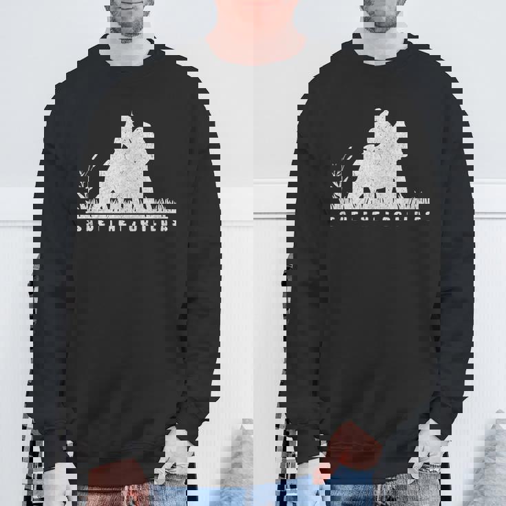 Save The Gorillas ママ&ベイビーゴリラ スウェットシャツ 高齢者への贈り物