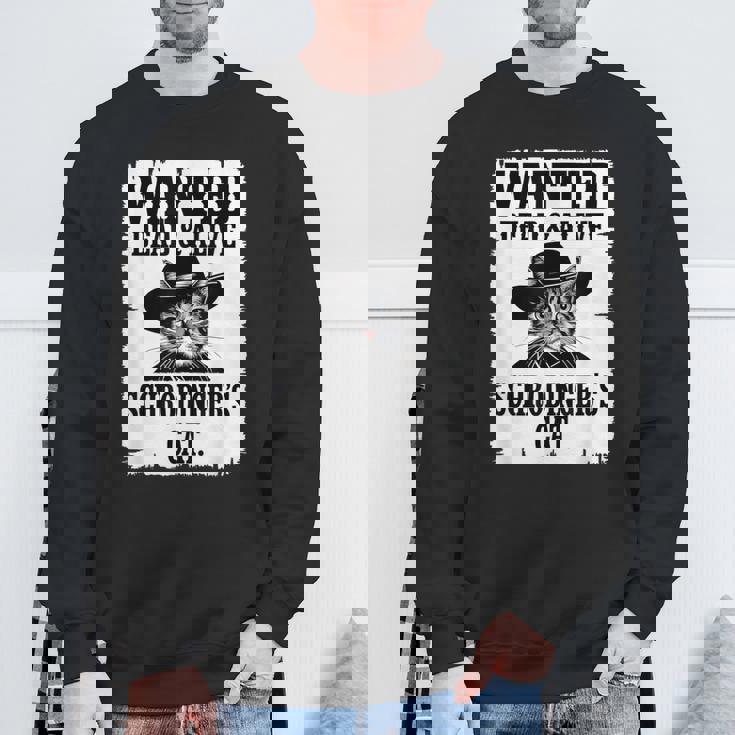 Schrodinger's Cat Wanted Physics シャツ 理科教師 スウェットシャツ 高齢者への贈り物