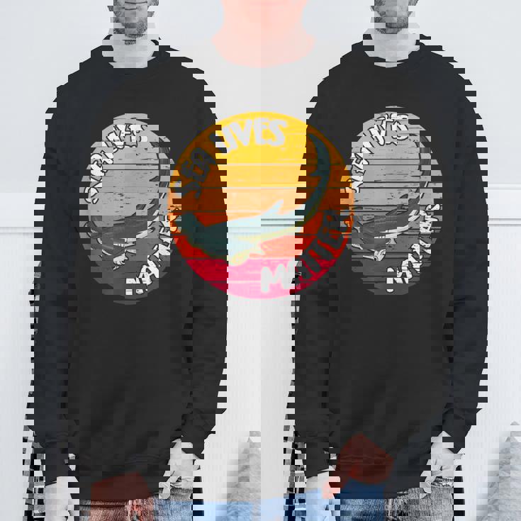 Sea Lives Matter ハンマーヘッドシャークを守る海の命 スウェットシャツ 高齢者への贈り物