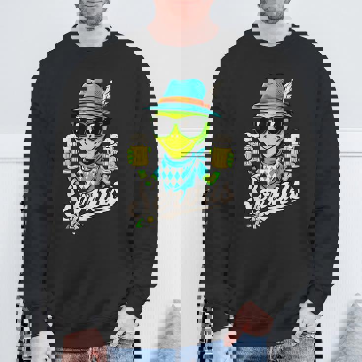 Servus Wiesn Gaudi – 面白いオクトーバーフェストビールバイエルンコスチューム スウェットシャツ 高齢者への贈り物