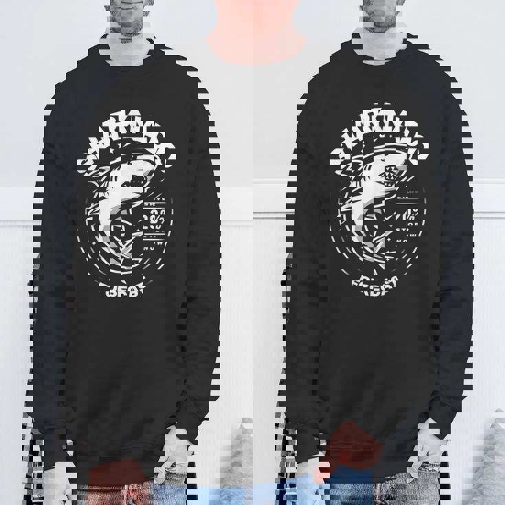 Sharkharknado Forecast ファニーグラフィックtシャツ スウェットシャツ 高齢者への贈り物