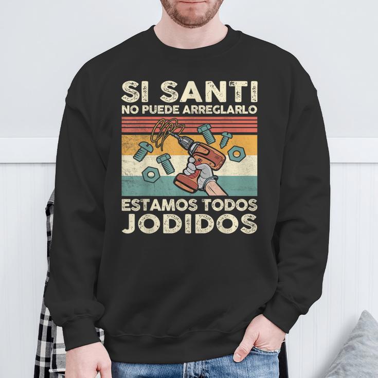 Sianti No Puede Repararlo Español Camisa de entrenamiento Regalos para ancianos