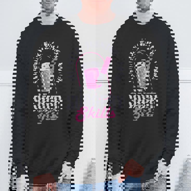 Silently Judging Yoururgerykills 麻酔科医 スウェットシャツ 高齢者への贈り物