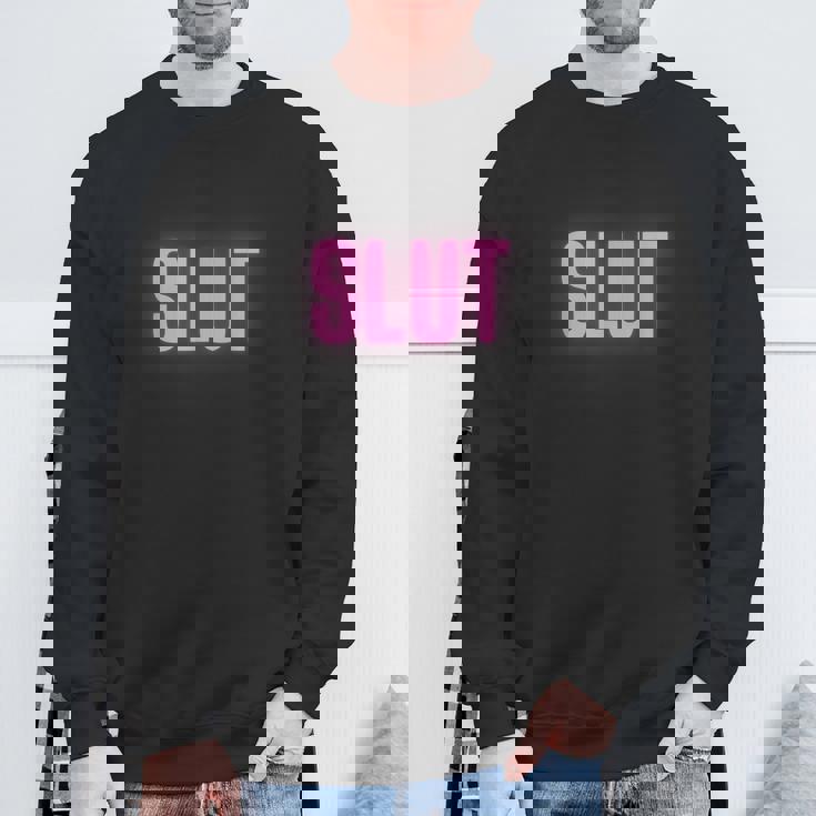 Slut スウェットシャツ 高齢者への贈り物