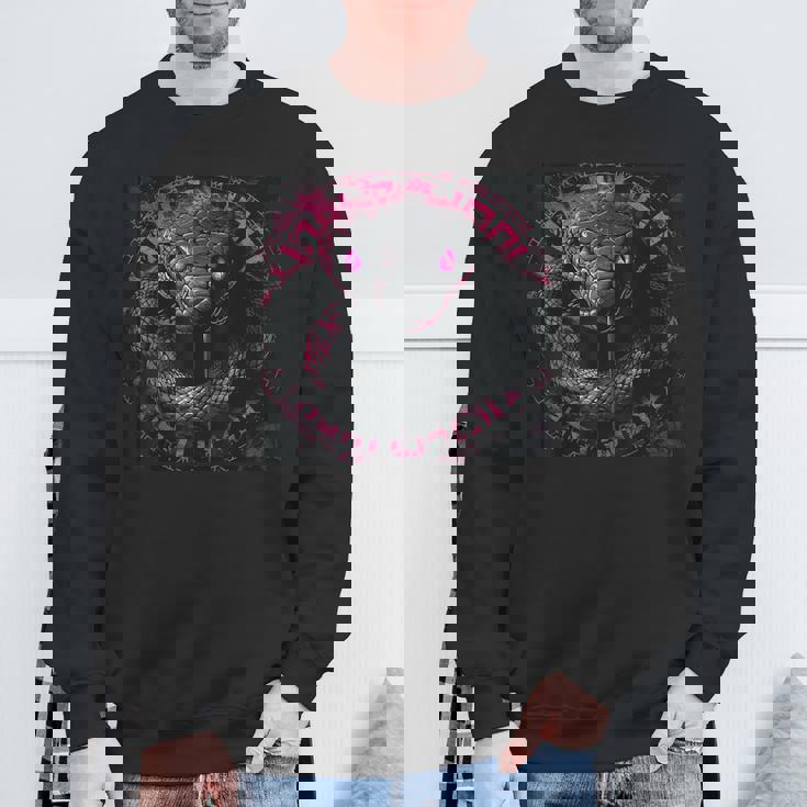 Snakes 爬虫類 動物 生き物 蛇 スウェットシャツ 高齢者への贈り物