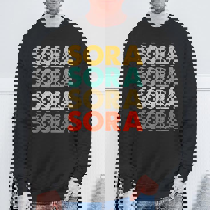 Sora 空 スウェットシャツ 高齢者への贈り物