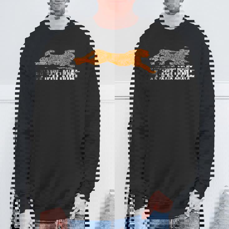 Spirit Animal チーターtシャツ ファストアフリカンキャットシルエット スウェットシャツ 高齢者への贈り物