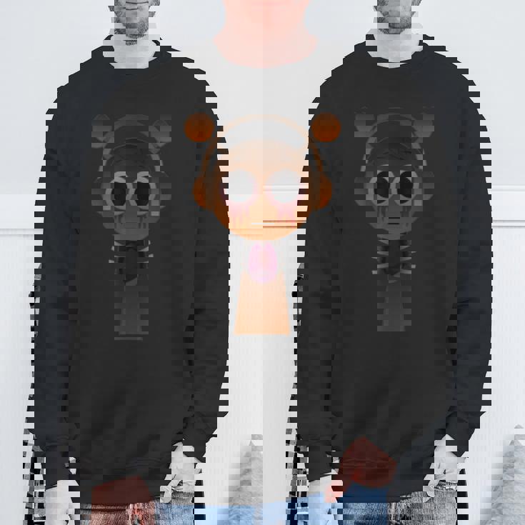 Sprunkiのホラー・オレン スウェットシャツ 高齢者への贈り物