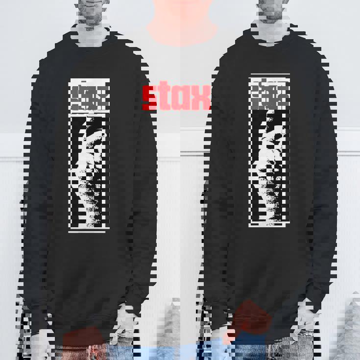 Stax「Classicnap」ロゴ。 スウェットシャツ 高齢者への贈り物